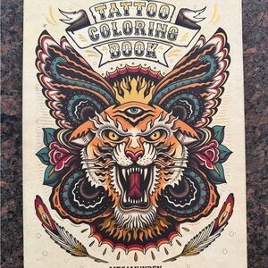 Tattoo Coloring Book : Coloring Book for Adults by Oliver Munden (New)